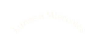 Lunes a Miércoles